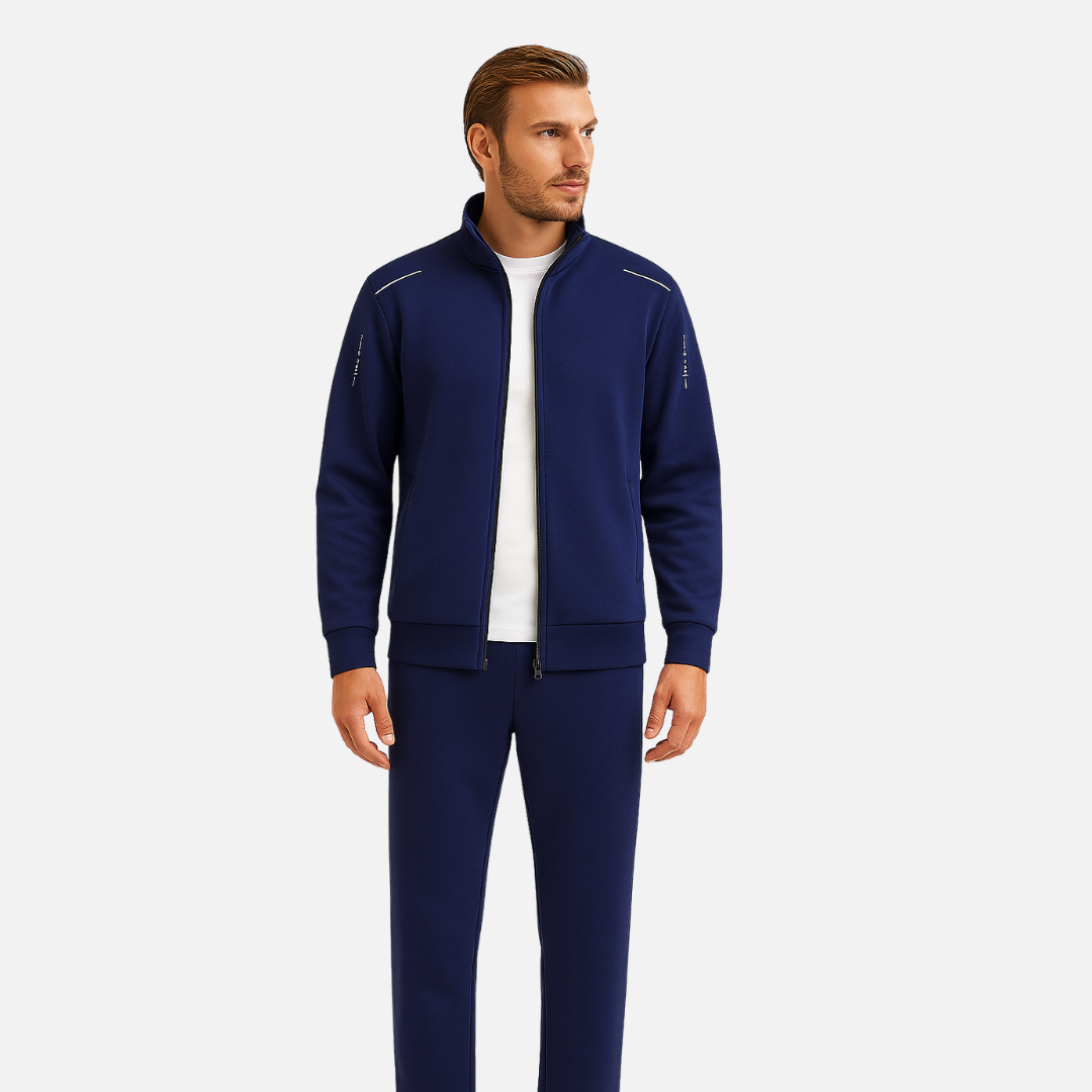 Men’s Smart Two-Piece Tracksuit Set - Tracksuit Outfit