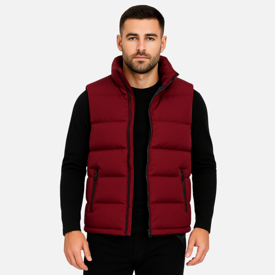 Men's Padded Bodywarmer - Luxury Bodywarmer