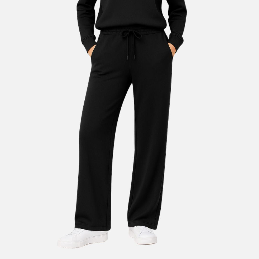 Women’s Two-Piece Outfit Set – Matching Jacket & Trousers Wide-Fit