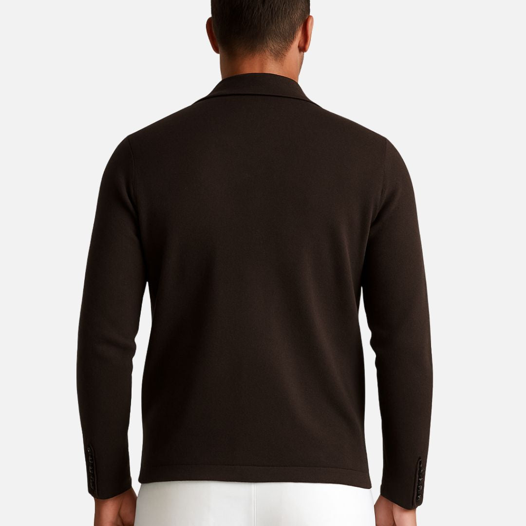 Men’s Smart Blazer - Dress Jacket with Flap Pockets