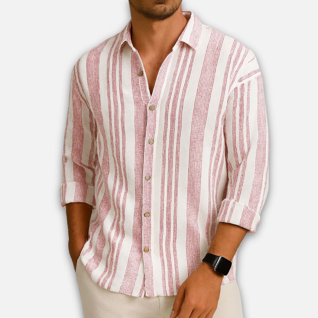Men's Summer Breathable Linen Shirt
