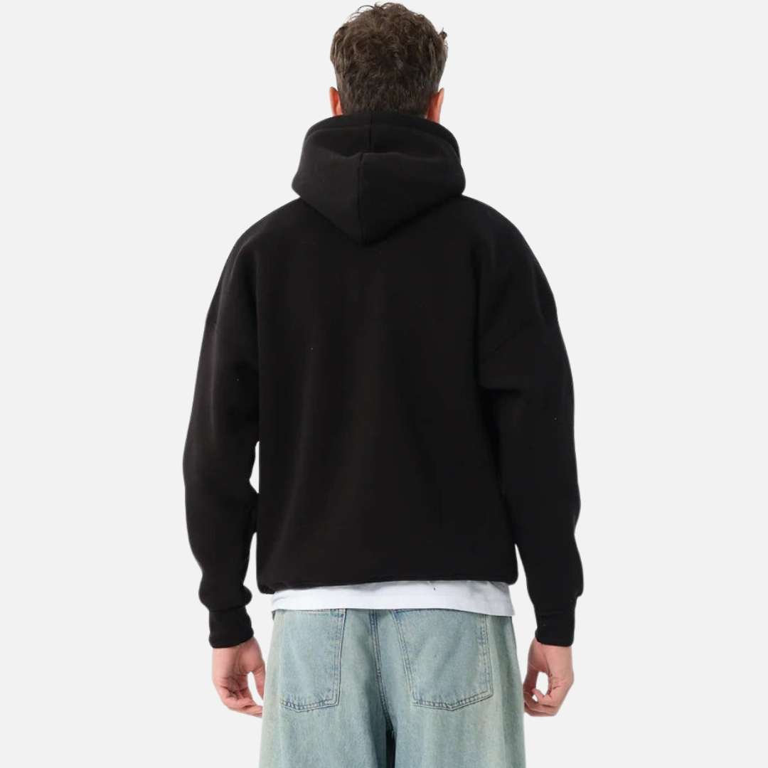 Men’s Oversized Hoodie - Comfortable Hooded Sweater
