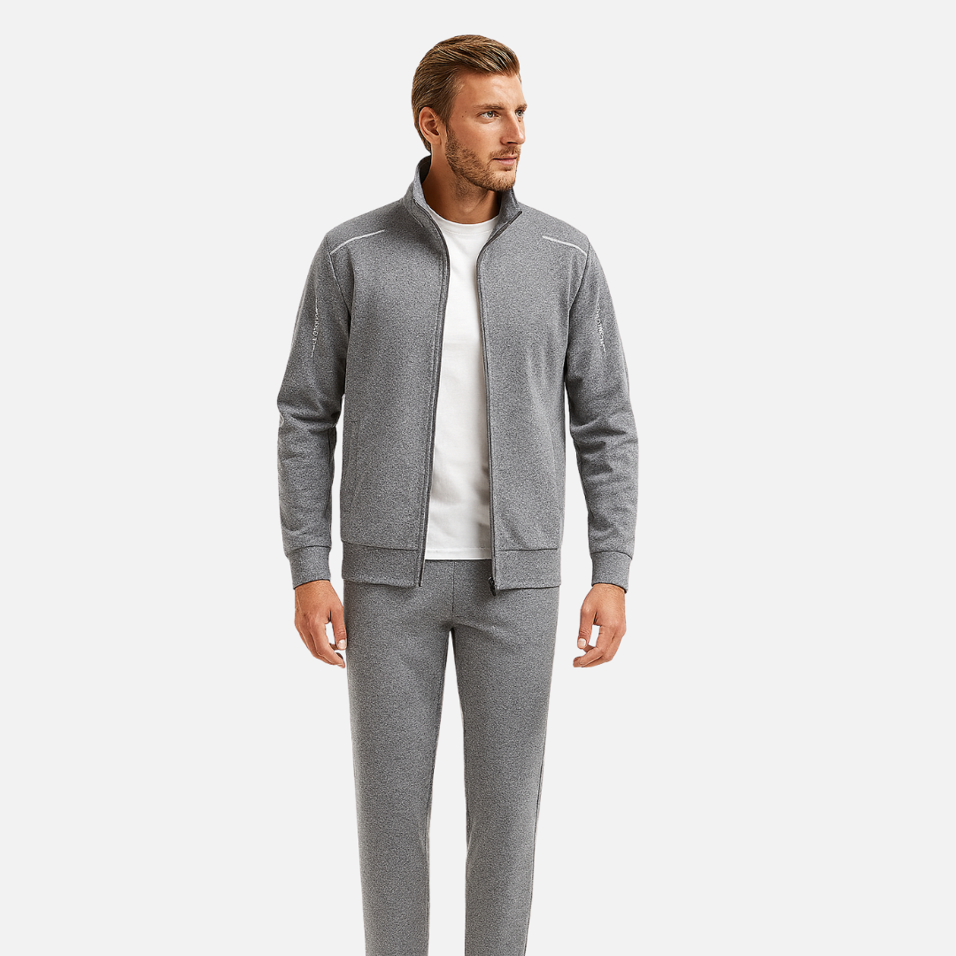 Men’s Smart Two-Piece Tracksuit Set - Tracksuit Outfit