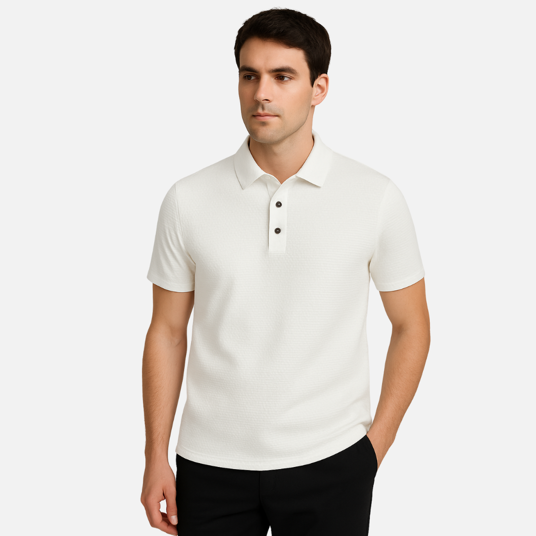 Men's Short Sleeve Polo - Men's Breathable Polo
