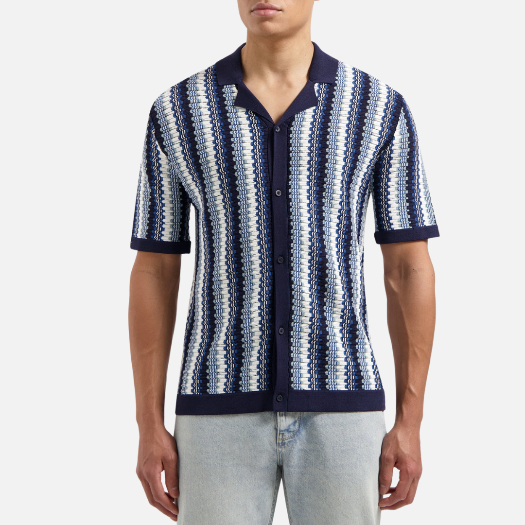 Men's Short Sleeve Knitted Shirt