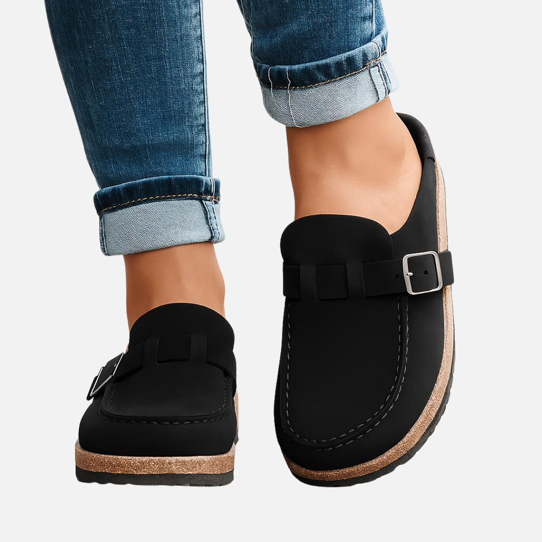 Women's Slip-On Sandals - Comfortable Open Mules