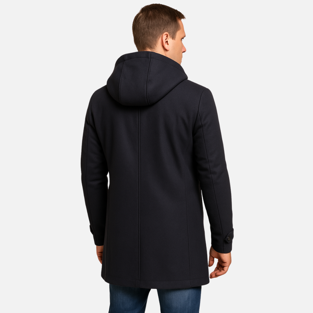 Men's Navy Winter Parka – Men’s Classic Workwear Jacket