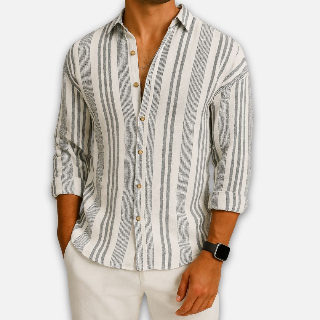 Men's Summer Breathable Linen Shirt