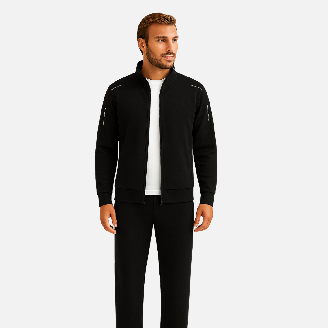 Men’s Smart Two-Piece Tracksuit Set - Tracksuit Outfit