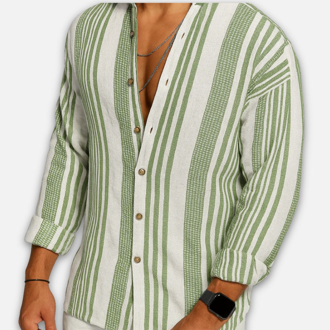Men's Summer Breathable Linen Shirt