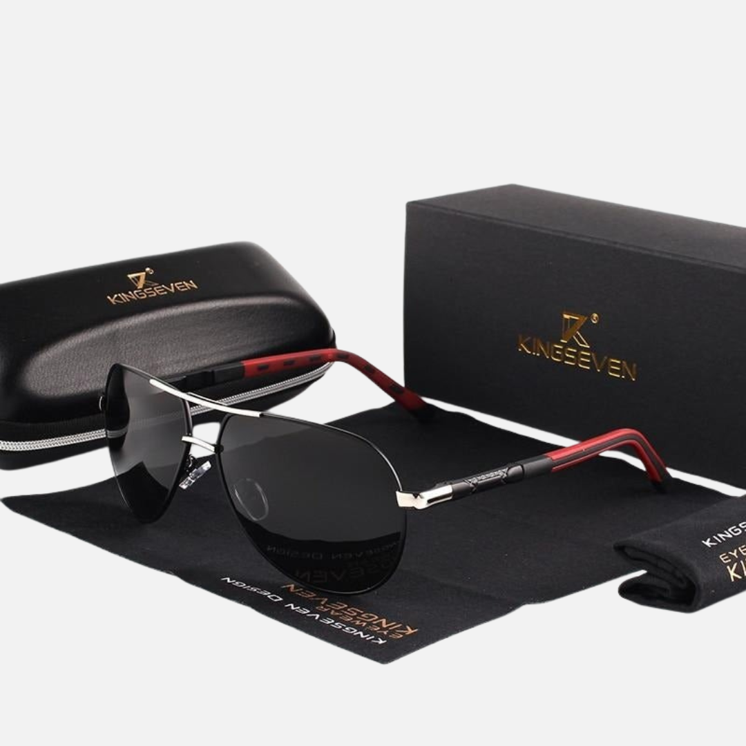 Men’s Polarized Sunglasses - Lightweight Pilot Sunglasses