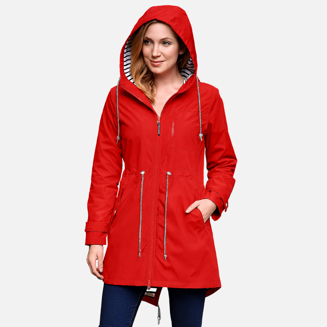 Women's Waterproof Jacket - Hooded Parka