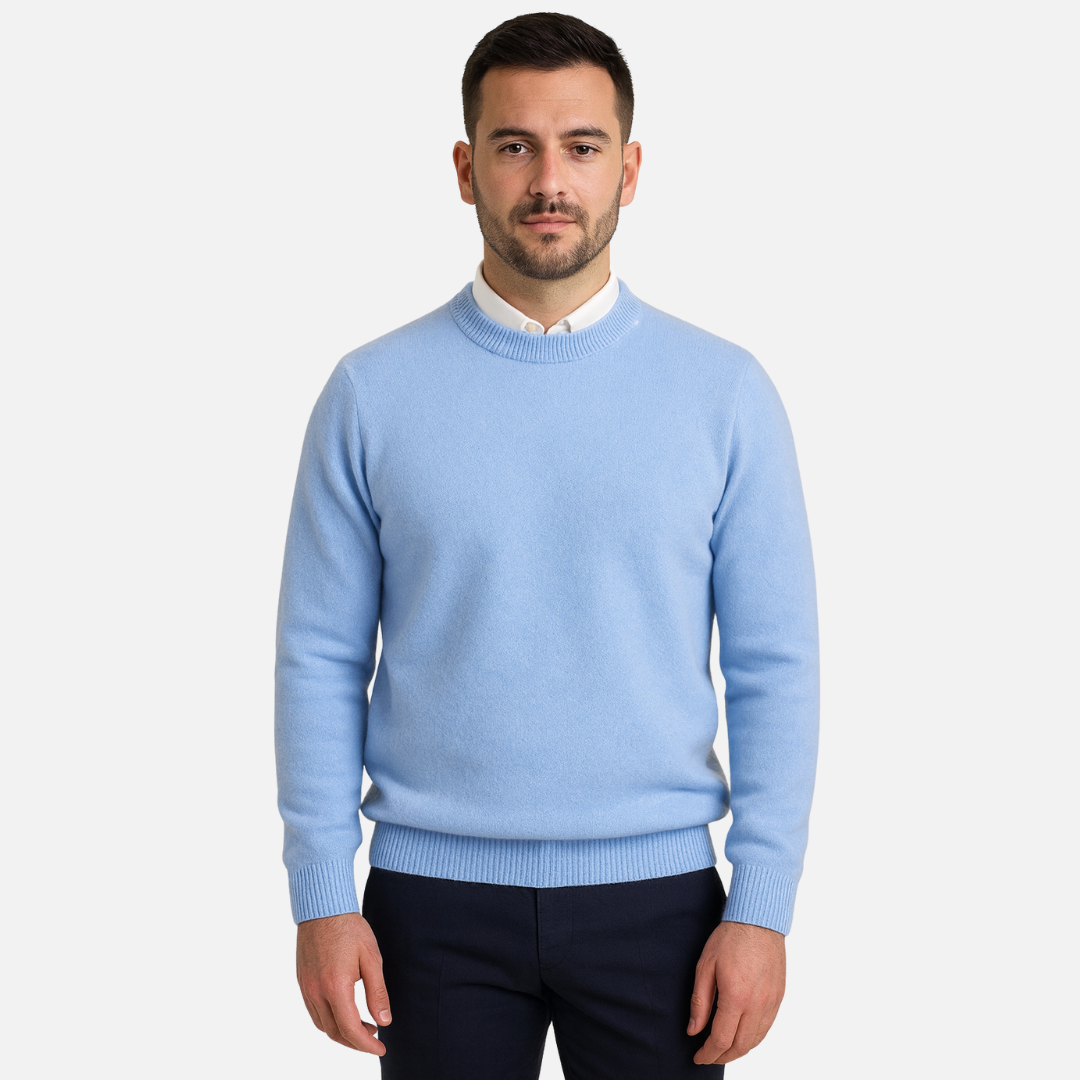Men’s Cashmere Sweater – Luxury Smart Knitwear