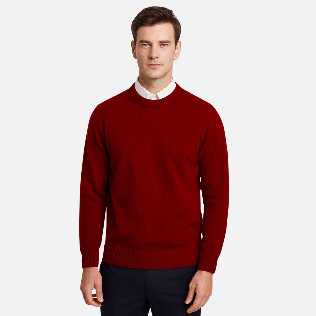 Men’s Cashmere Sweater – Luxury Smart Knitwear