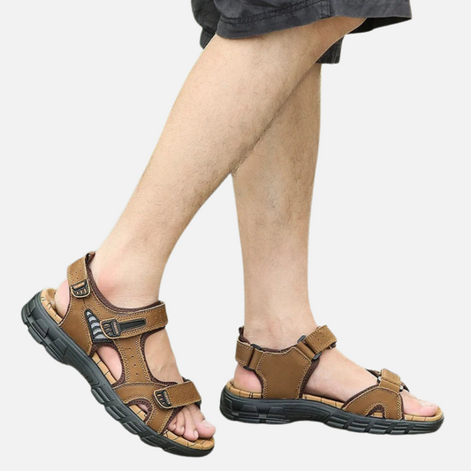 Men's Open Sandals - Comfort Strapped Sandals