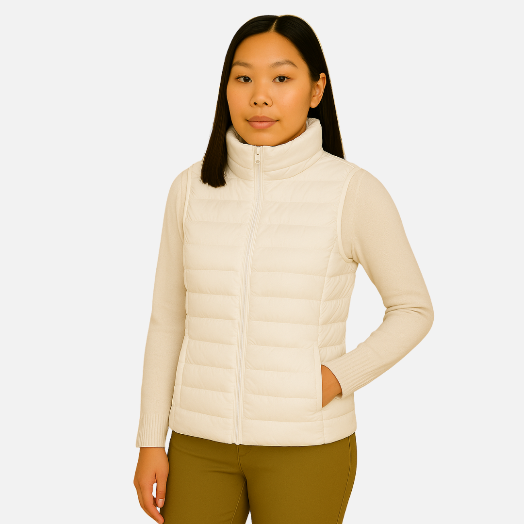 Women’s Lightweight Sleeveless Vest - Casual Bodywarmer