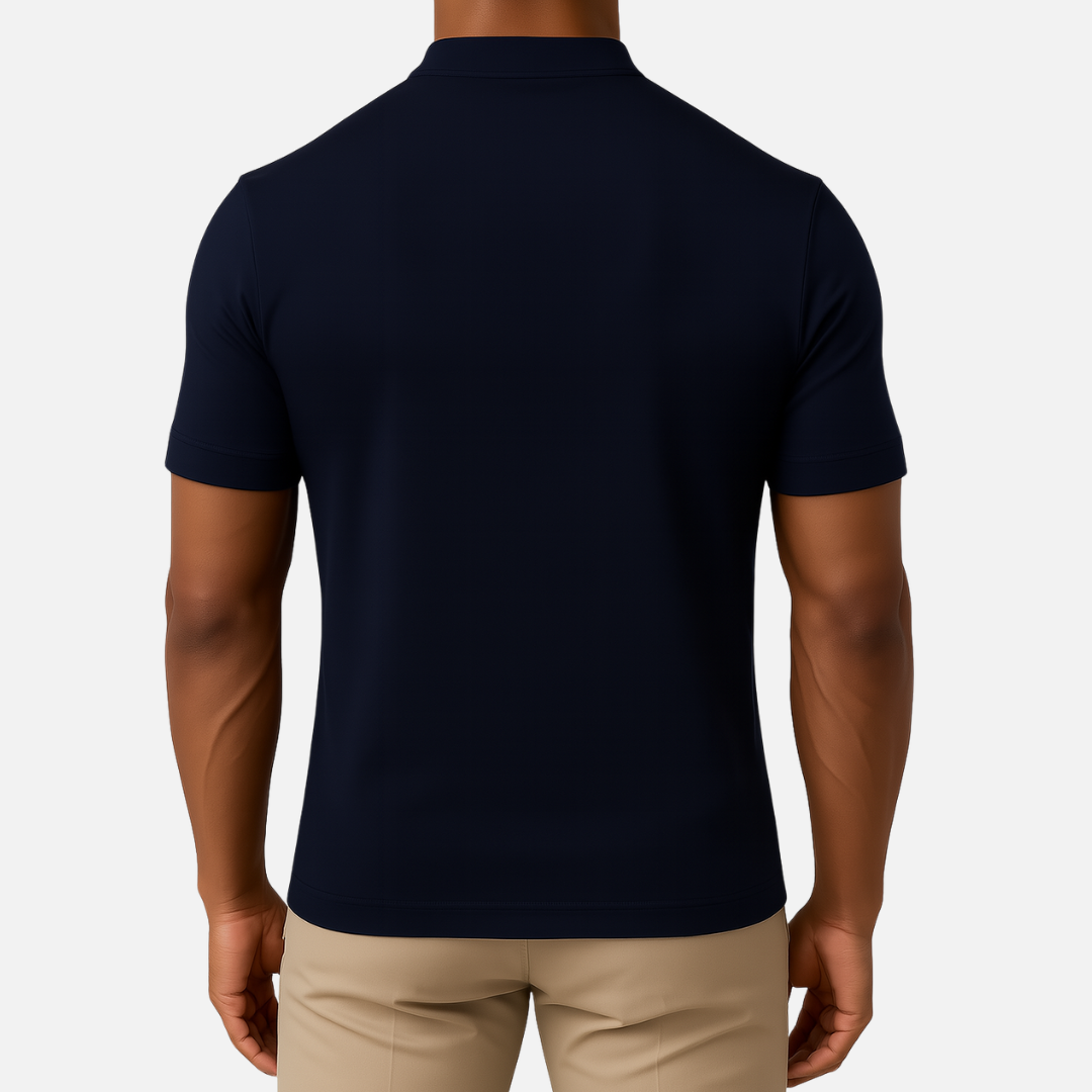 Men's Elegant & Casual Polo Shirt - Short Sleeve Polo