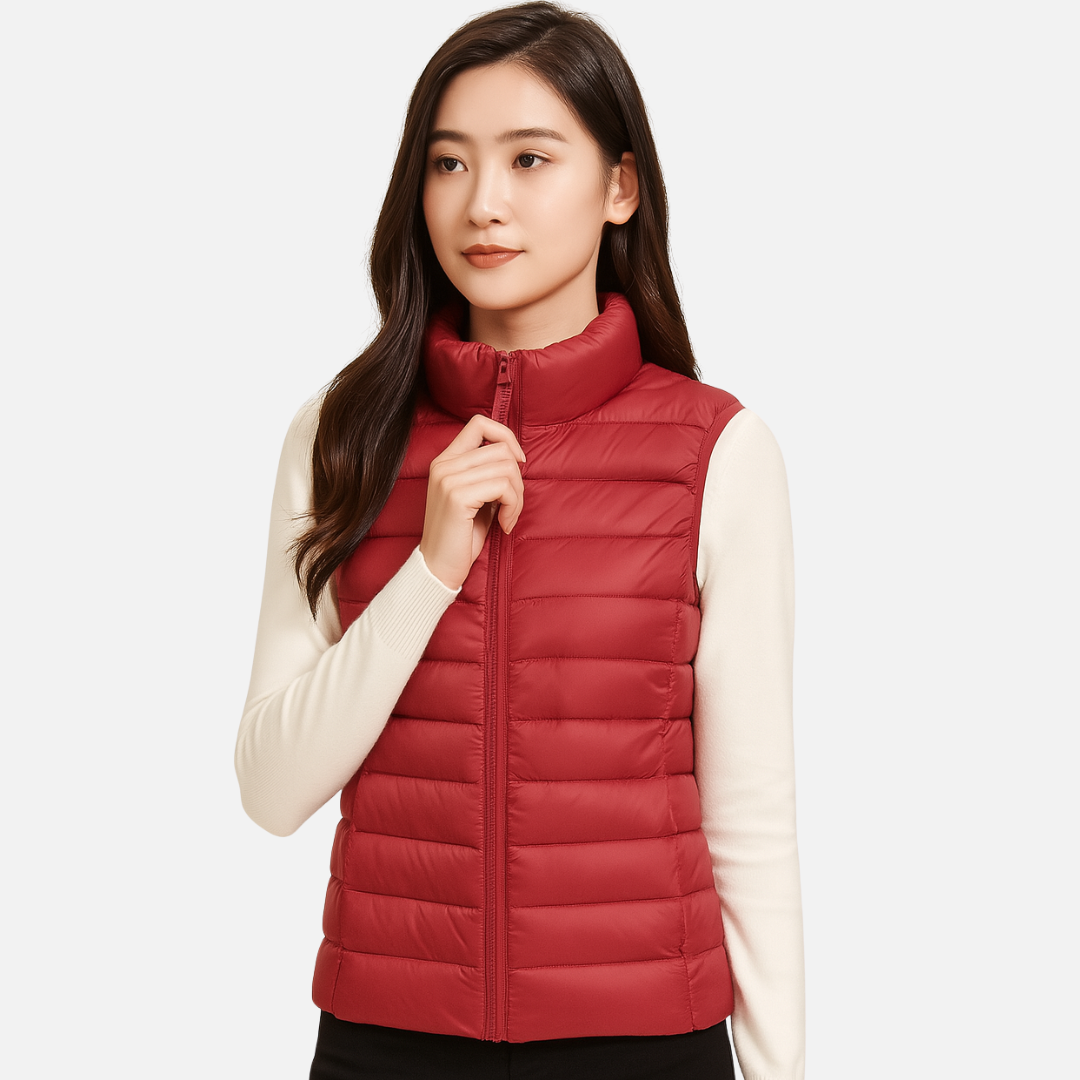 Women’s Lightweight Sleeveless Vest - Casual Bodywarmer