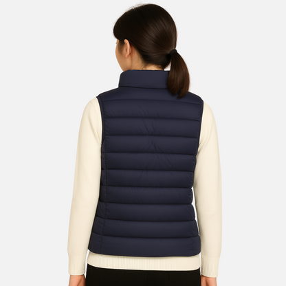 Women’s Lightweight Sleeveless Vest - Casual Bodywarmer