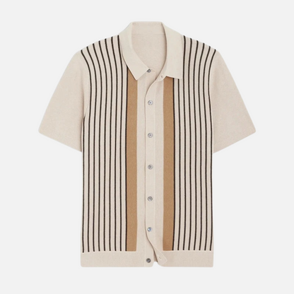 Men’s Old Money Short Sleeve Blouse