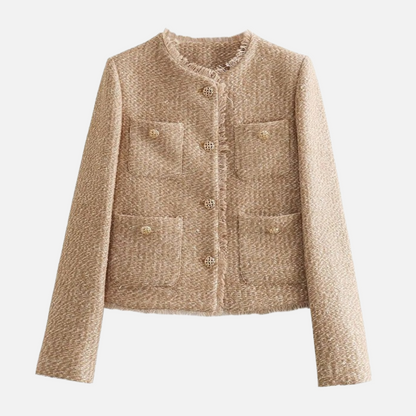 Women's Teddy Fleece Jacket - Cozy Buttoned Jacket