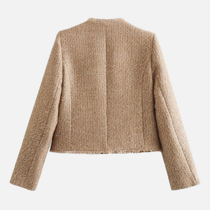 Women's Teddy Fleece Jacket - Cozy Buttoned Jacket