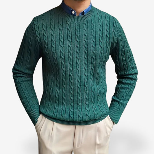 Men’s Warm Knitted Sweater in Multiple Colors