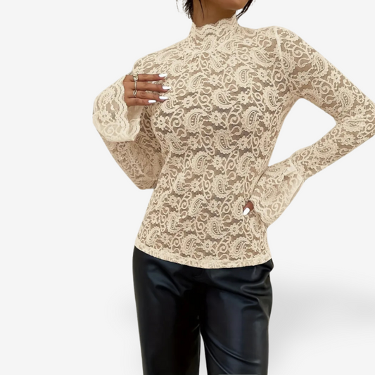 Women’s Lace Shirt with Pattern