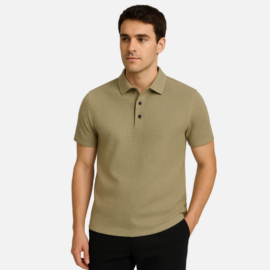 Men's Short Sleeve Polo - Men's Breathable Polo