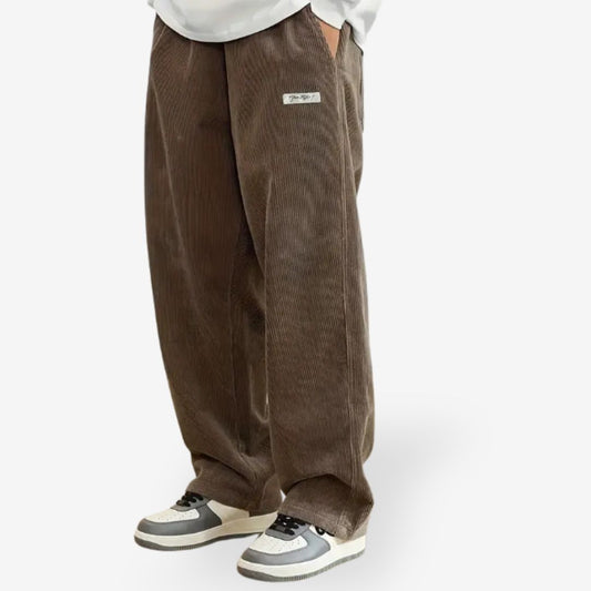 Men’s Vintage Style Loose Fit Pants