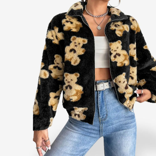 Warm Women's Teddy Bear Jacket