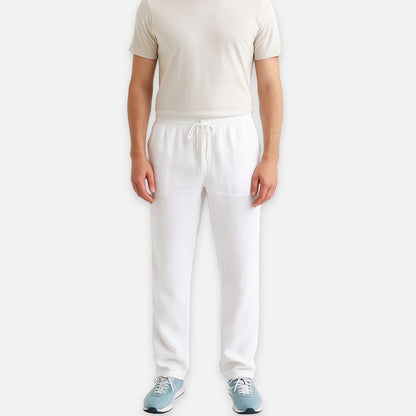 Men’s Old Money Trousers - Linen Pants