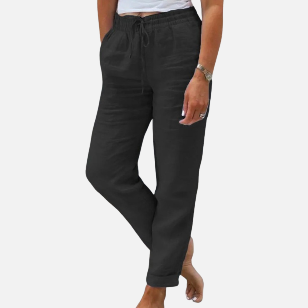 Women's Long Linen Summer Pants