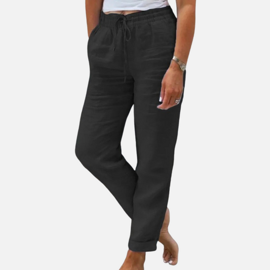 Women's Long Linen Summer Pants
