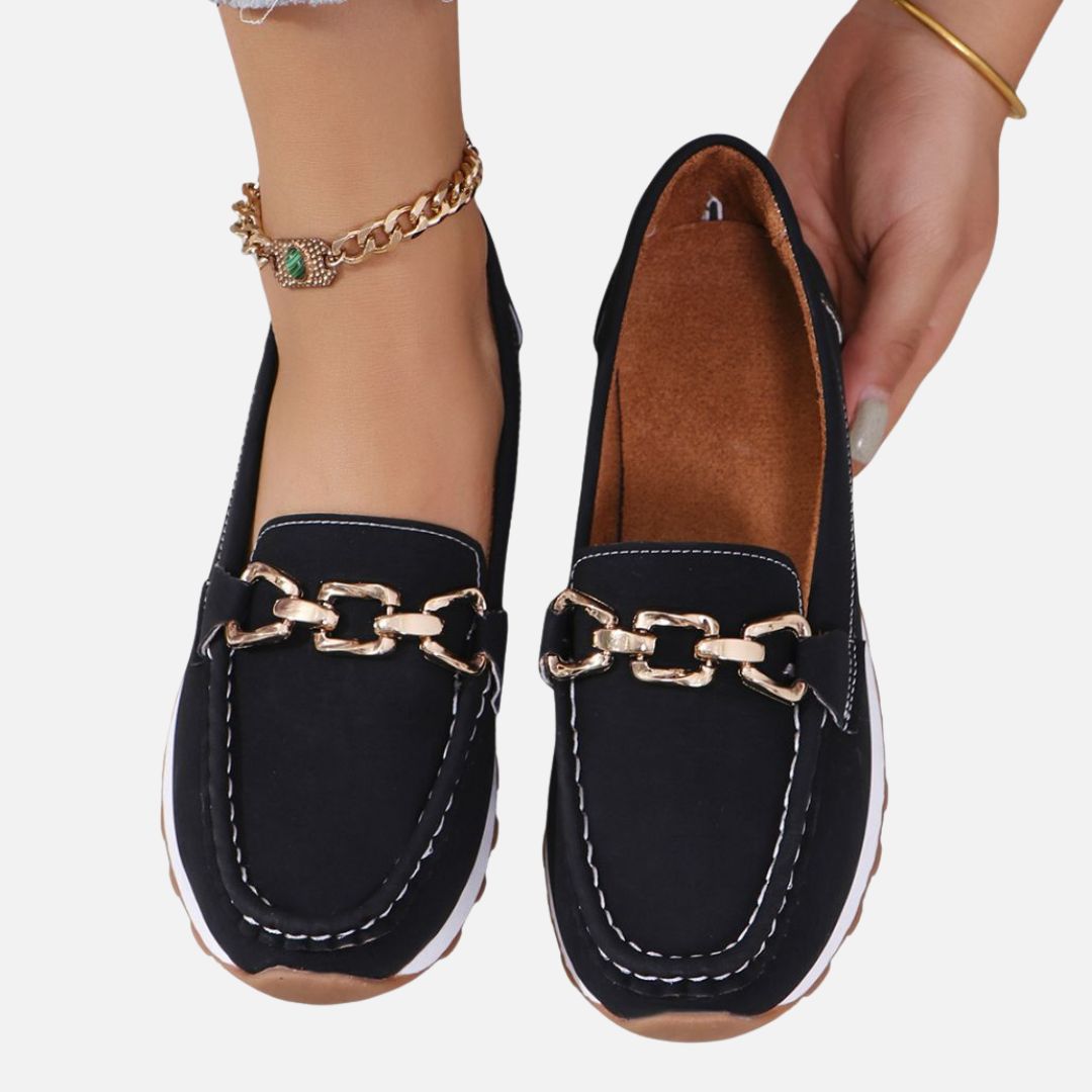 Women's Orthopedic Slip-On Shoes - Comfortable Flats