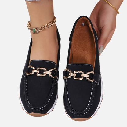 Women's Orthopedic Slip-On Shoes - Comfortable Flats
