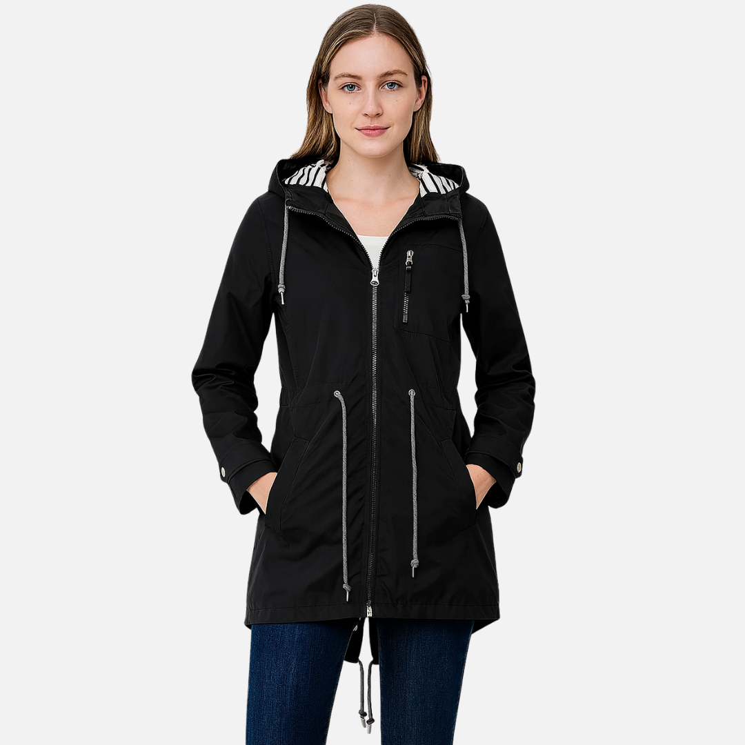 Women's Waterproof Jacket - Hooded Parka