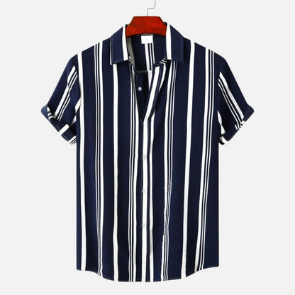 Men’s Old Money Striped Summer Shirt