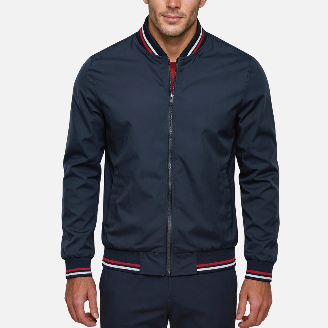 Men's All-Season Bomber Jacket – Lightweight Pilot Jacket