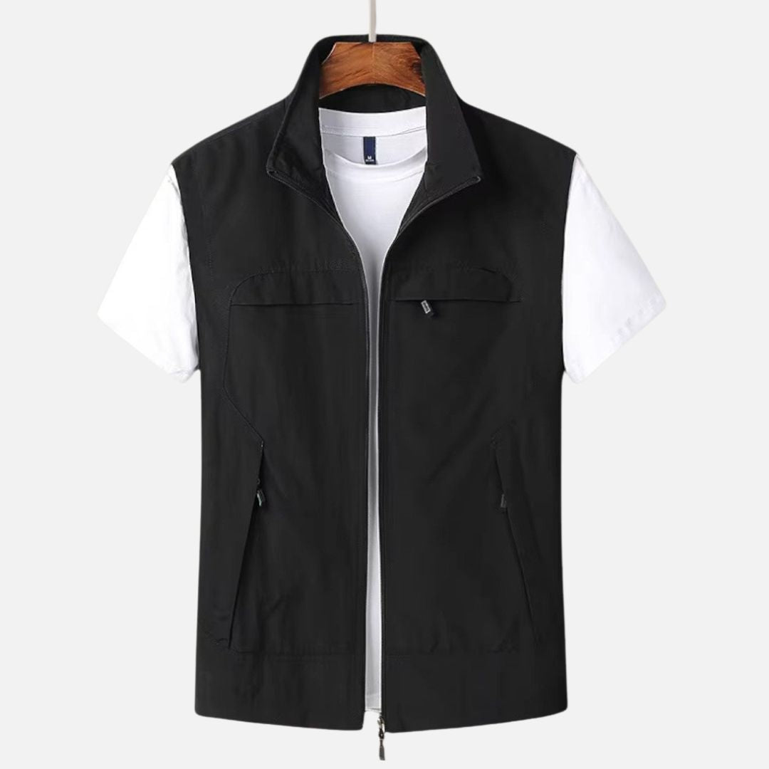 Men's Bodywarmer - Casual Sleeveless Gilet