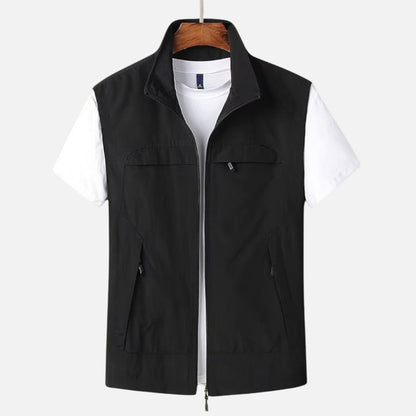 Men's Bodywarmer - Casual Sleeveless Gilet