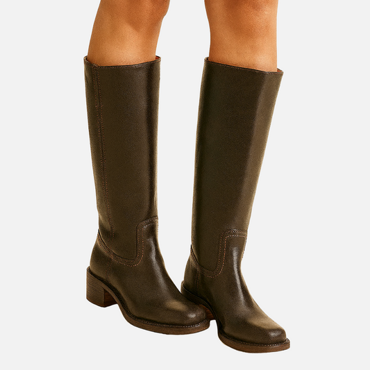 Women’s High Boots - Knee-High Heeled Boots