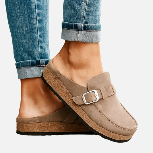 Women's Slip-On Sandals - Comfortable Open Mules