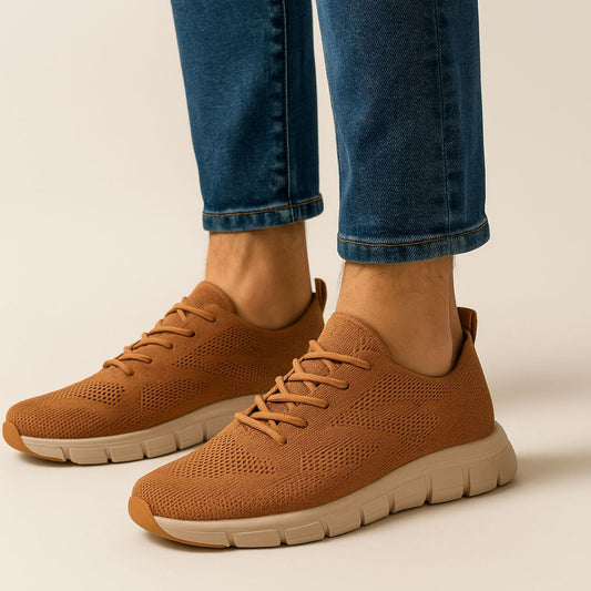 Men's Comfortable Support Shoes - Casual Everyday Walking Shoes