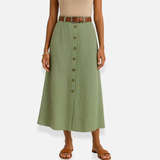 Women’s Linen Maxi Skirt