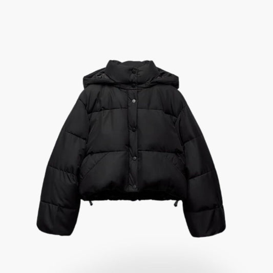 Women's Warm Puffer with Hood