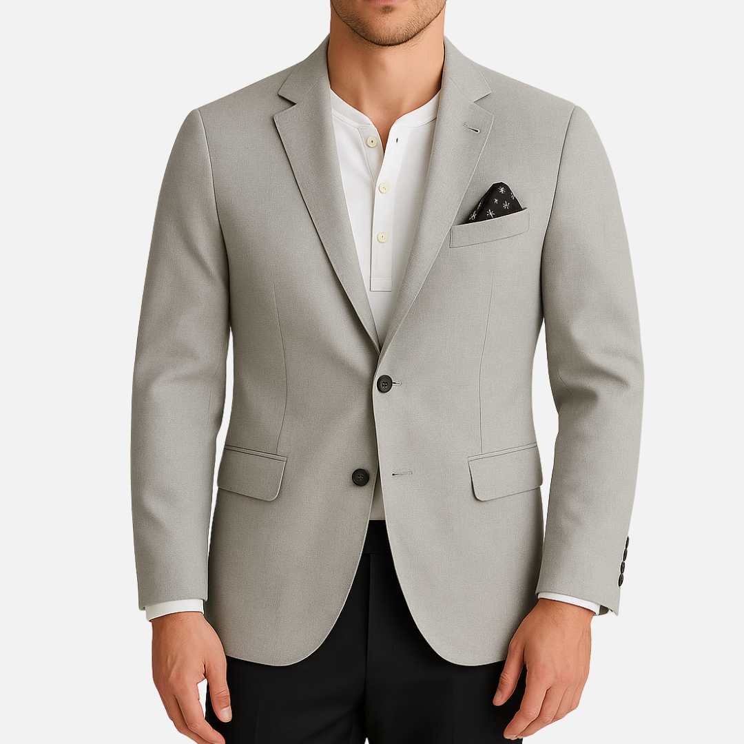 Men's Smart Blazer Jacket - Formal Wedding Blazer
