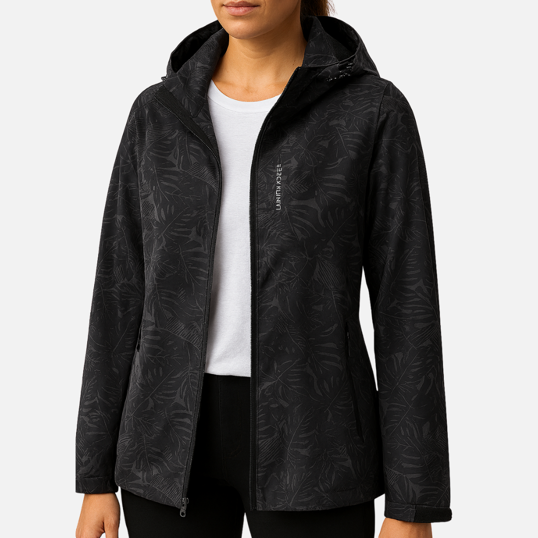 Women’s Hooded Jacket – Waterproof & Windproof Lightweight Outdoor Coat