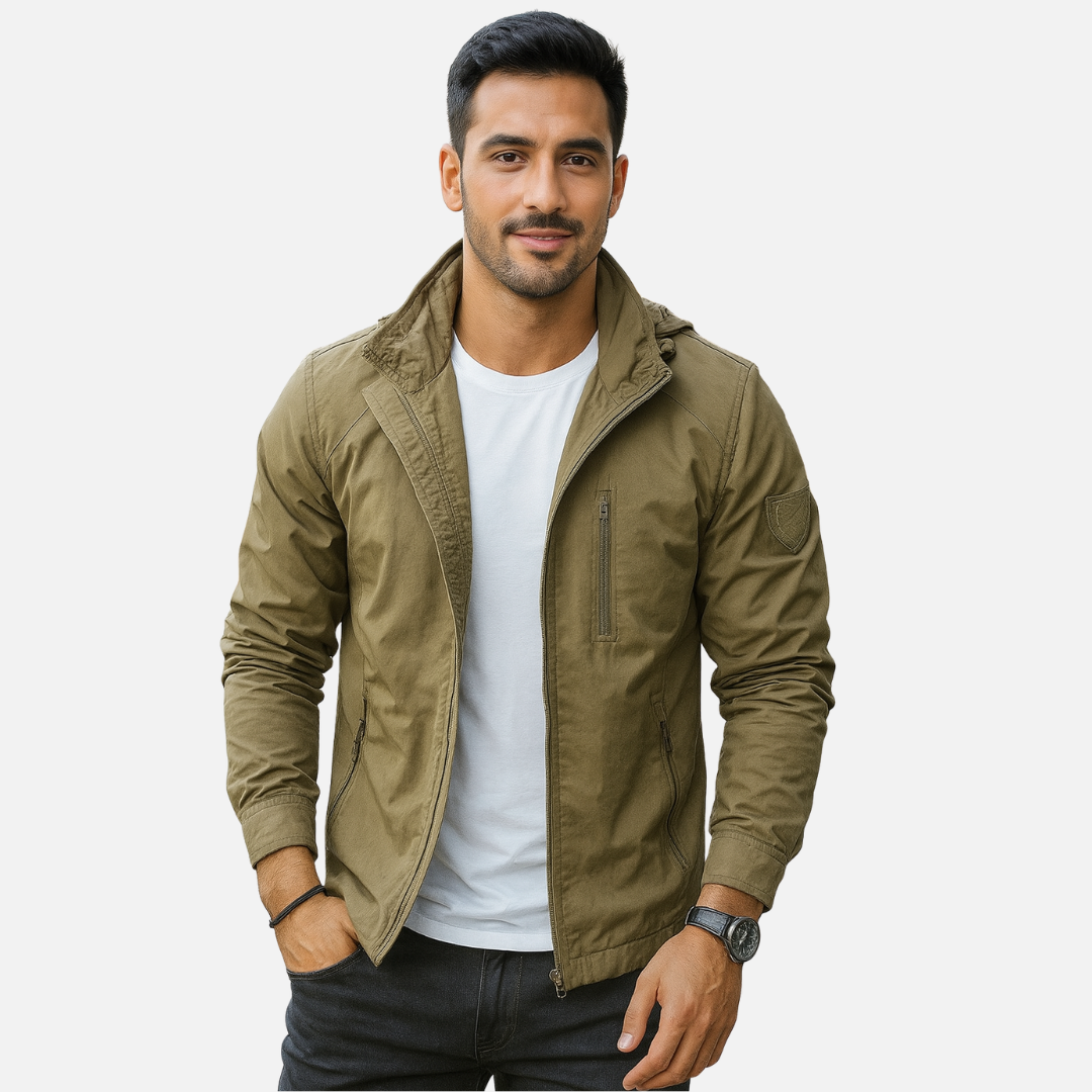 Men’s Waterproof Outdoor Jacket - Cargo Jacket
