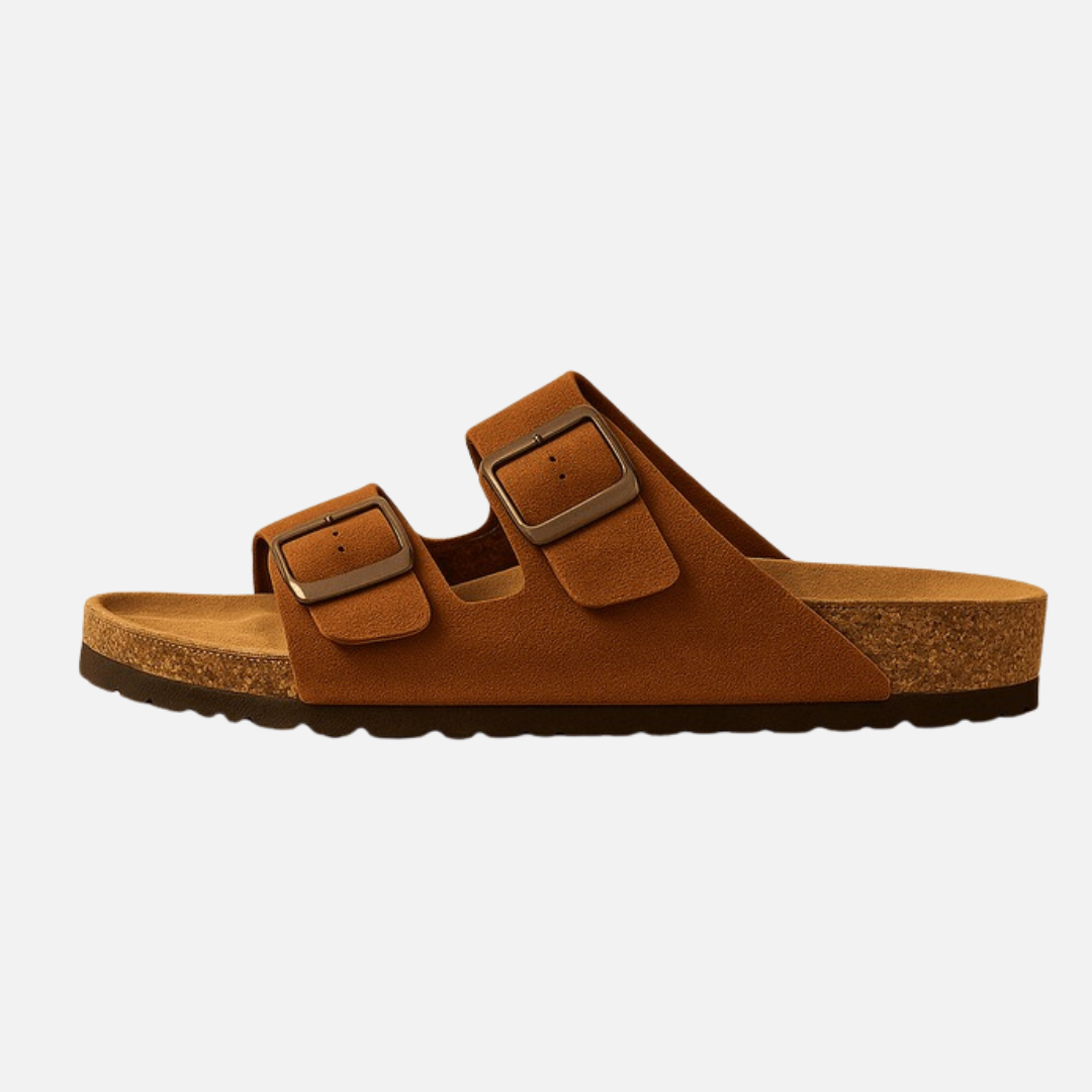 Men's Orthopedic Sandals - Adjustable Strap Slippers